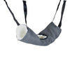 Grey fleece rat hammock soft hanging bed for pet rats cage