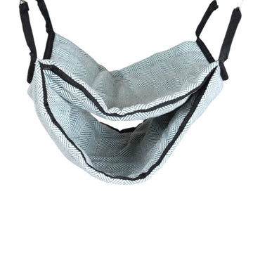 Green fleece rat hammock soft hanging bed for pet rats cage