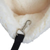Cream fleece rat hammock corner bed soft hanging hammock for pet rats cage