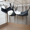 Gray fleece rat hammocks hanging in cage setup soft beds for pet rats
