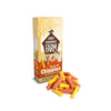 Box of Tiny Friends Farm Chippies with colorful treats on a white background