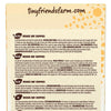 Back of a product packaging with text and branding details