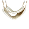 Beige fleece rat hammock soft hanging bed for pet rats cage