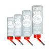 Four different sized water bottles for cages or hutches