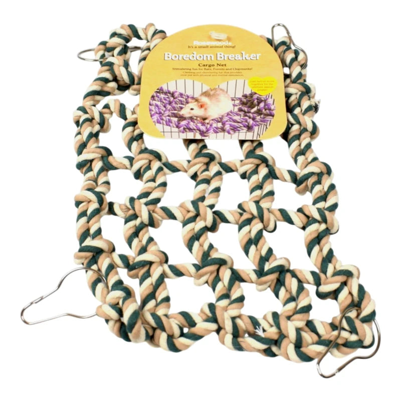 Rope climbing net for small animals cage enrichment climbing toy for rats