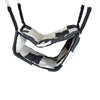 Black and white rat hammock soft hanging bed for pet rats cage