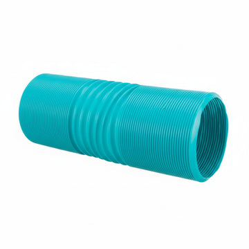 Blue extendable play tunnel for pet rats and small animals flexible plastic cage tunnel toy