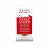Berry loops small animal treats with timothy hay and cranberry for rabbits guinea pigs chinchillas and pet rats